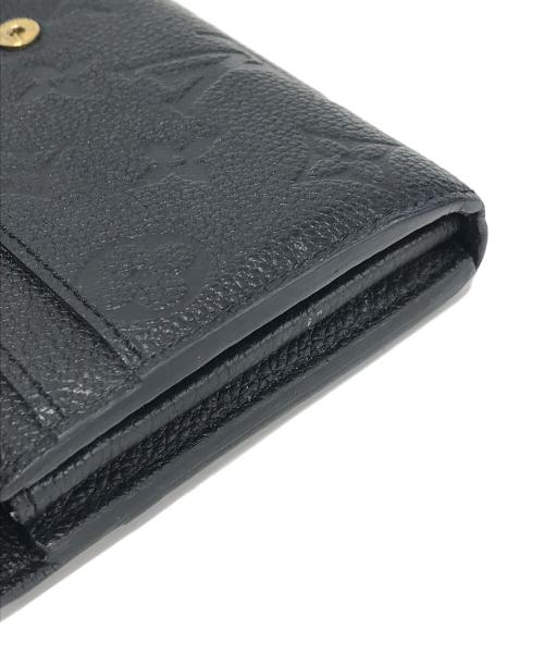 LOUIS VUITTON（ルイ ヴィトン）LOUIS VUITTON (ルイ ヴィトン) 長財布 ブラックの古着・服飾アイテム