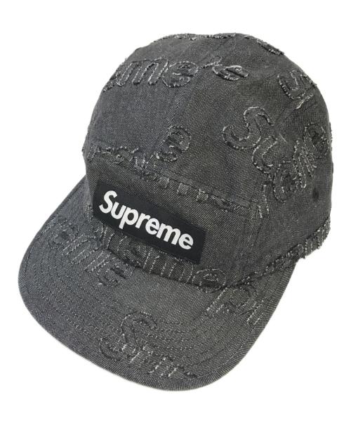 SUPREME（シュプリーム）SUPREME (シュプリーム) キャップ ブラックの古着・服飾アイテム