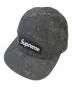 SUPREME（シュプリーム）の古着「キャップ」｜ブラック
