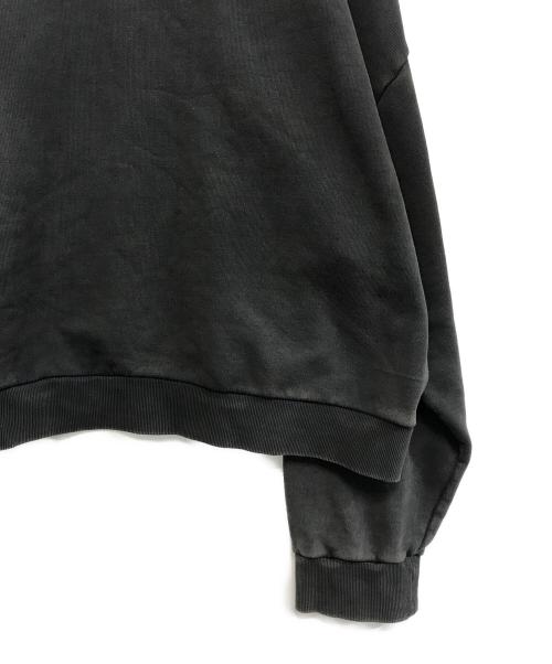 entire studios（エンタイアスタジオ）entire studios (エンタイアスタジオ) BOX CREW ユーズド加工 スウェット ブラック サイズ:ＸＸＬの古着・服飾アイテム