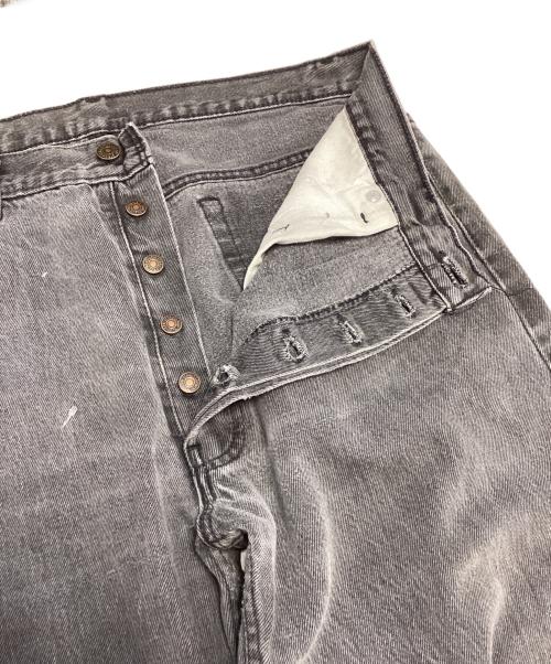 LEVI'S（リーバイス）LEVI'S (リーバイス) 後染501ブラックデニムパンツ ブラック サイズ:W36 L30の古着・服飾アイテム