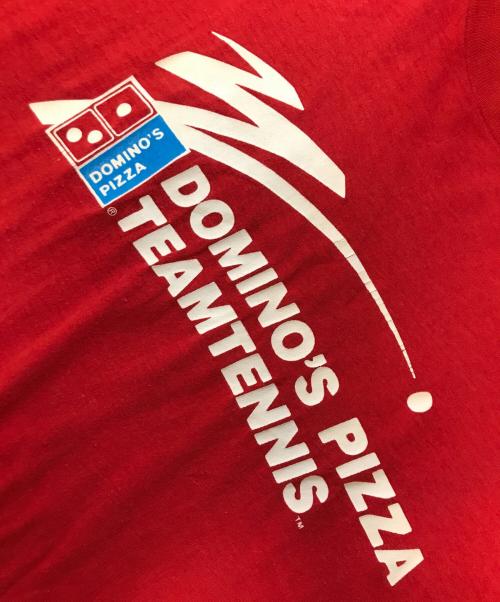 SCREEN STARS（スクリーンズスターズ）SCREEN STARS (スクリーンズスターズ) 企業プリントTシャツ レッド サイズ:Lの古着・服飾アイテム