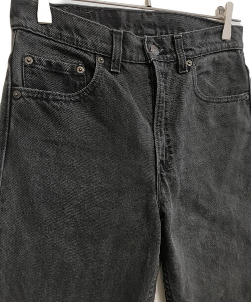 LEVI'S（リーバイス）LEVI'S (リーバイス) 505 後染めブラックデニム ブラック サイズ:W29 L34の古着・服飾アイテム