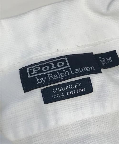 POLO RALPH LAUREN（ポロ・ラルフローレン）POLO RALPH LAUREN (ポロ・ラルフローレン) オープンカラーシャツ ホワイト サイズ:Mの古着・服飾アイテム