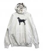 THE BLACK DOGブラックドッグ）の古着「プリントパーカー」｜グレー