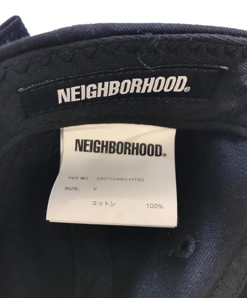 NEIGHBORHOOD（ネイバーフッド）NEIGHBORHOOD (ネイバーフッド) キャップ ブラック サイズ:Fの古着・服飾アイテム