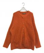 susie tompkinsスージートンプキンズ）の古着「モヘアニットカーディガン」｜ブラウン