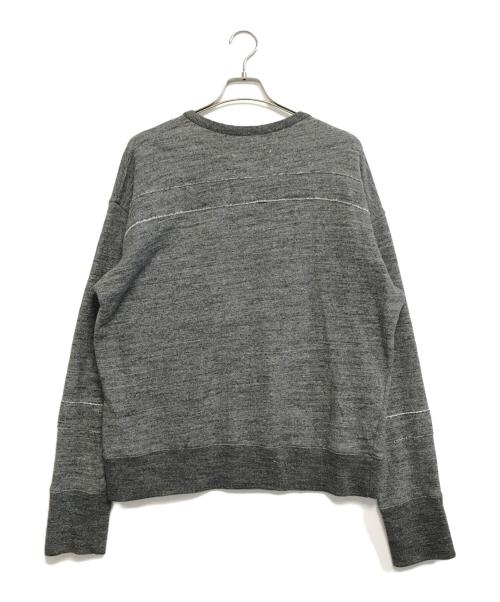 Maison Margiela（メゾンマルジェラ）Maison Margiela (メゾンマルジェラ) 再構築スウェット グレー サイズ:46の古着・服飾アイテム