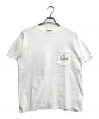 BANANA REPUBLICバナナリパブリック）の古着「ポケットTシャツ」｜ホワイト