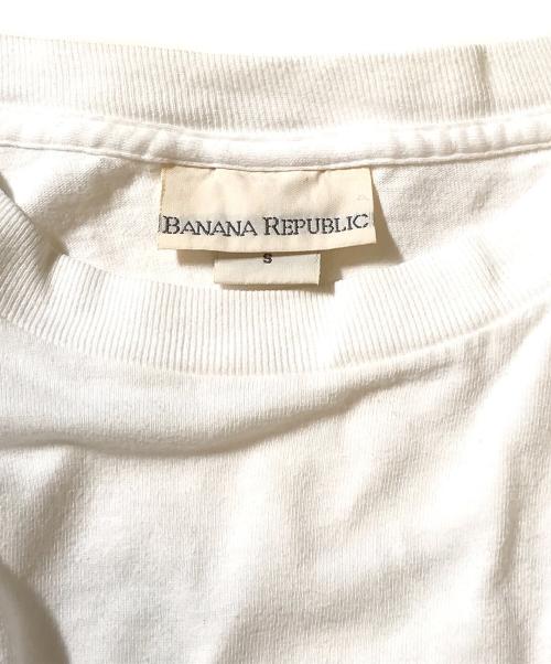 BANANA REPUBLIC（バナナリパブリック）BANANA REPUBLIC (バナナリパブリック) ポケットTシャツ ホワイト サイズ:Sの古着・服飾アイテム