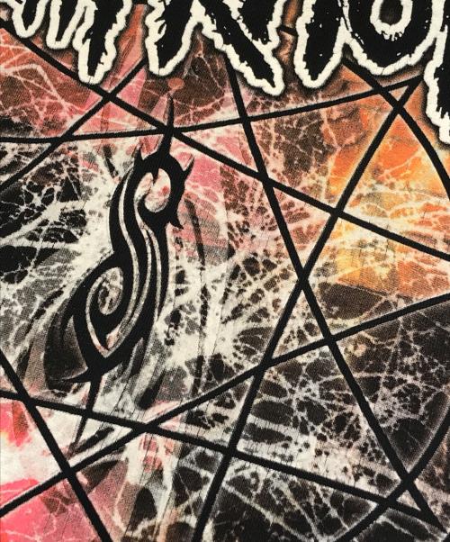 バンドTシャツ（バンドTシャツ）バンドTシャツ (バンドTシャツ) 00s SlipKnot(スリップノット) バンドTシャツ ブラック サイズ:Mの古着・服飾アイテム