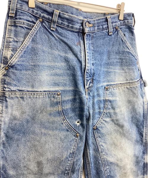 CarHartt（カーハート）CarHartt (カーハート) ダブルニーデニムペインターパンツ インディゴ サイズ:34×32の古着・服飾アイテム