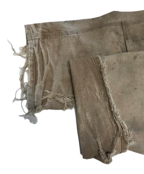 CarHartt（カーハート）CarHartt (カーハート) ダブルニーペインターパンツ ベージュ サイズ:36×30の古着・服飾アイテム