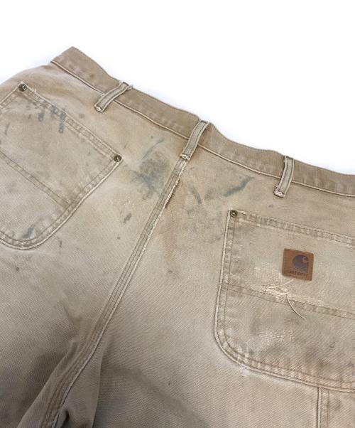 CarHartt（カーハート）CarHartt (カーハート) ダブルニーペインターパンツ ベージュ サイズ:36×30の古着・服飾アイテム