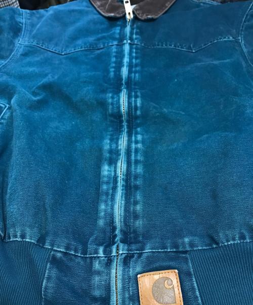 CarHartt（カーハート）CarHartt (カーハート) サンタフェジャケット DTL(ダークティール) サイズ:Lの古着・服飾アイテム