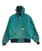 CarHarttカーハート）の古着「アクティブジャケット」｜ターコイズ