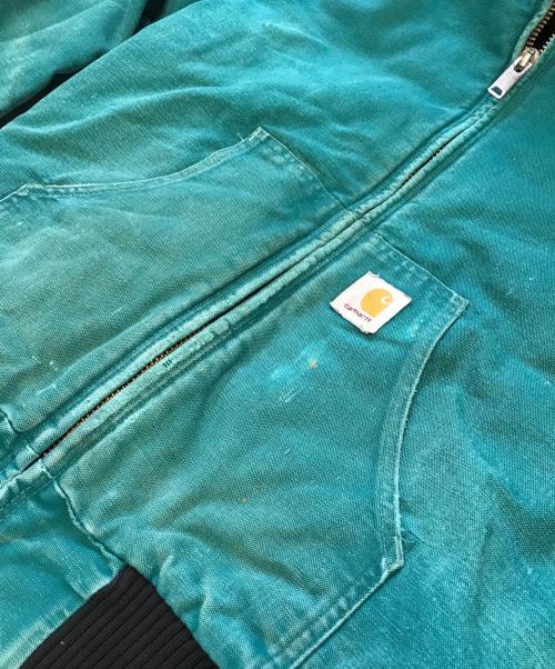 CarHartt（カーハート）CarHartt (カーハート) アクティブジャケット ターコイズ サイズ:不明の古着・服飾アイテム