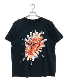 バンドTシャツ（バンドTシャツ）の古着「00s The Rolling Stones(ローリング・ストーンズ) バンドTシャツ」｜ブラック