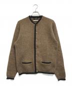 PURITANピューリタン）の古着「チロリアンカーディガン」｜ブラウン