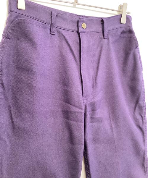 Needles（ニードルズ）Needles (ニードルズ) Boot-Cut Jean - Poly Twill パープル サイズ:XSの古着・服飾アイテム