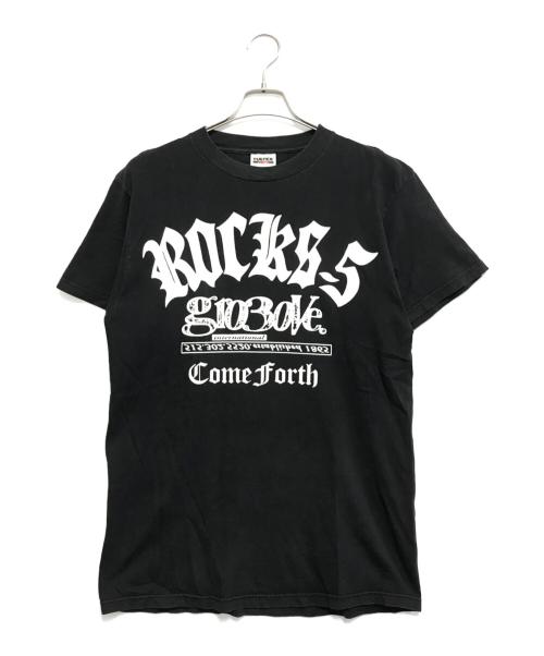 TULTEX（タルテックス）TULTEX (タルテックス) プリントTシャツ ブラック サイズ:Mediumの古着・服飾アイテム