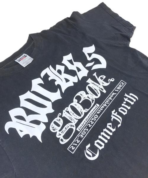 TULTEX（タルテックス）TULTEX (タルテックス) プリントTシャツ ブラック サイズ:Mediumの古着・服飾アイテム