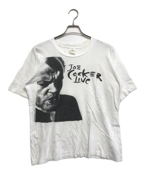 アーティストTシャツ（アーティストTシャツ）アーティストTシャツ (アーティストTシャツ) 90s joe cocker(ジョー・コッカ―)  アーティストTシャツ ホワイト サイズ:XLの古着・服飾アイテム