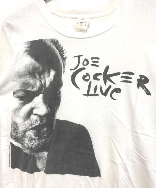 アーティストTシャツ（アーティストTシャツ）アーティストTシャツ (アーティストTシャツ) 90s joe cocker(ジョー・コッカ―)  アーティストTシャツ ホワイト サイズ:XLの古着・服飾アイテム
