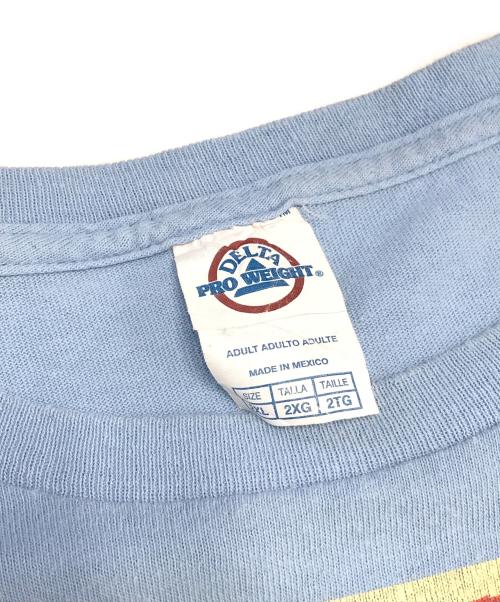 ムービーTシャツ（ムービーTシャツ）ムービーTシャツ (ムービーTシャツ) 00s The Big Lebowski(ザ・ビッグ・リボウスキ) ムービーTシャツ スカイブルー サイズ:2XLの古着・服飾アイテム