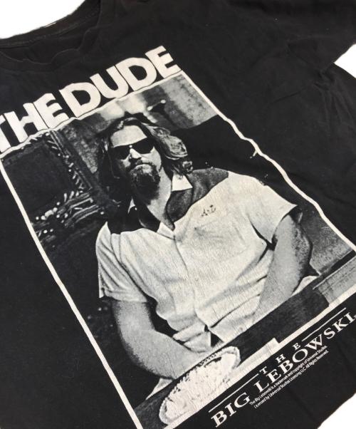ムービーTシャツ（ムービーTシャツ）ムービーTシャツ (ムービーTシャツ) The Big Lebowski(ビッグ・リボウスキ) ムービーTシャツ ブラック サイズ:表記なしの古着・服飾アイテム