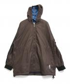 NIKEナイキ）の古着「PVCジャケット」｜ブラウン