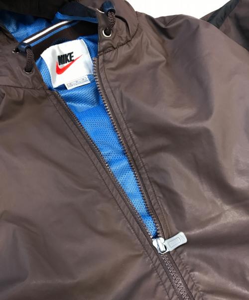 NIKE（ナイキ）NIKE (ナイキ) PVCジャケット ブラウン サイズ:Mの古着・服飾アイテム