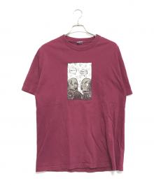 FUCT（ファクト）の古着「プリントTシャツ」｜レッド