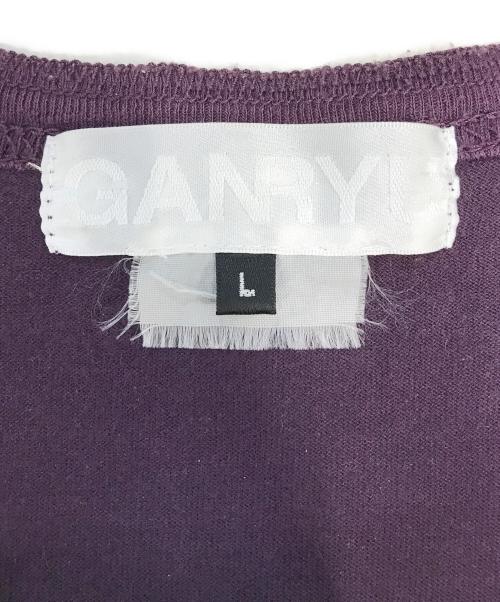 GANRYU（ガンリュウ）GANRYU (ガンリュウ) ヘンリーネックチェックシャツ レッド サイズ:Lの古着・服飾アイテム