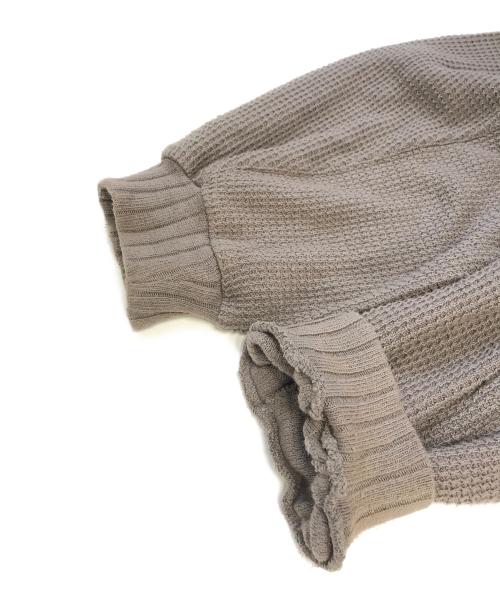 refomed（リフォメッド）refomed (リフォメッド) AZEAMI THERMAL TEE ブラウン サイズ:XLの古着・服飾アイテム