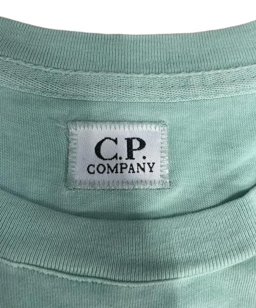C.P COMPANY（シーピーカンパニー）C.P COMPANY (シーピーカンパニー) 半袖Tシャツ グリーン サイズ:Mの古着・服飾アイテム