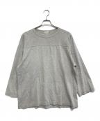 COMOLIコモリ）の古着「フットボールTシャツ」｜グレー