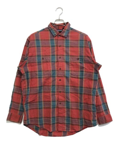 Patagonia（パタゴニア）Patagonia (パタゴニア) チェックシャツ レッド サイズ:Mの古着・服飾アイテム