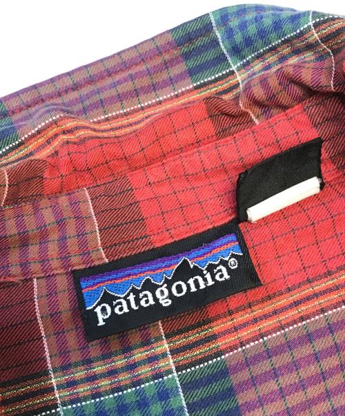 Patagonia（パタゴニア）Patagonia (パタゴニア) チェックシャツ レッド サイズ:Mの古着・服飾アイテム