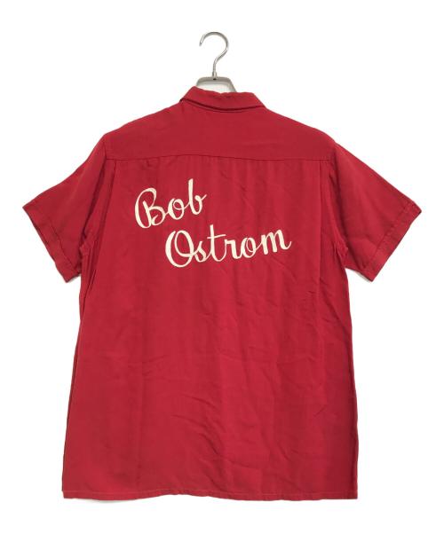 CROWN PRINCE（クラウン プリンス）CROWN PRINCE (クラウン プリンス) レーヨンボーリングシャツ レッド サイズ:Mの古着・服飾アイテム