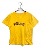 RUSSELL ATHLETICラッセルアスレチック）の古着「70s プリントTシャツ」｜イエロー