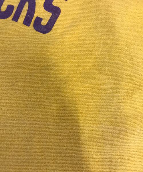 RUSSELL ATHLETIC（ラッセルアスレチック）RUSSELL ATHLETIC (ラッセルアスレチック) 70s プリントTシャツ イエロー サイズ:Lの古着・服飾アイテム