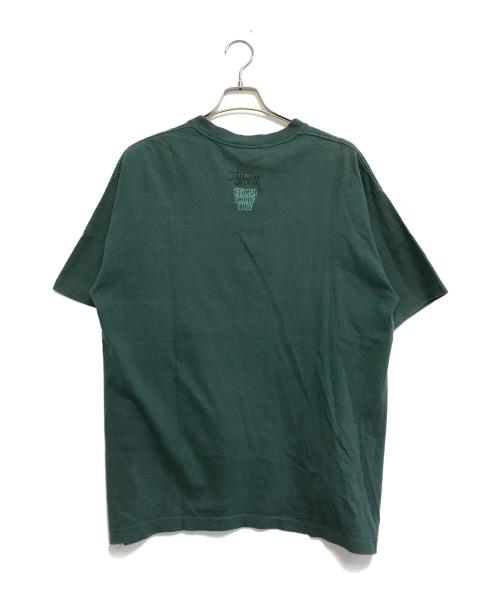 stussy（ステューシー）stussy (ステューシー) Tシャツ グリーン サイズ:XLの古着・服飾アイテム