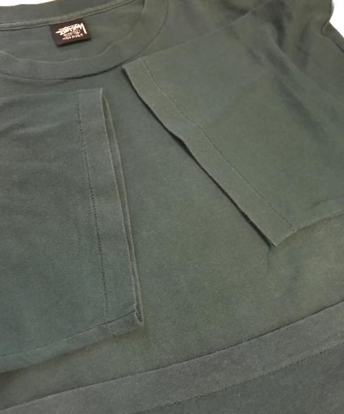 stussy（ステューシー）stussy (ステューシー) Tシャツ グリーン サイズ:XLの古着・服飾アイテム