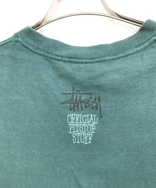 stussy（ステューシー）stussy (ステューシー) Tシャツ グリーン サイズ:XLの古着・服飾アイテム