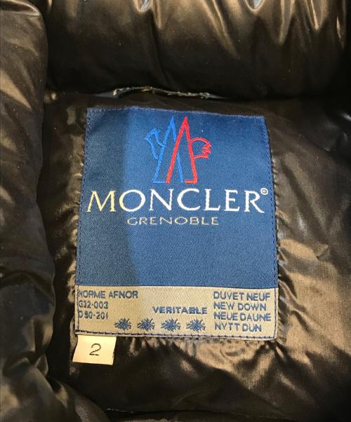 MONCLER（モンクレール）MONCLER (モンクレール) ダウンジャケット ブラック サイズ:Mの古着・服飾アイテム
