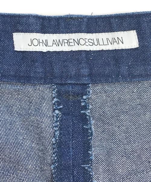 JOHN LAWRENCE SULLIVAN（ジョン ローレンス サリバン）JOHN LAWRENCE SULLIVAN (ジョン ローレンス サリバン) フロントタックワイドデニムパンツ インディゴ サイズ:42の古着・服飾アイテム