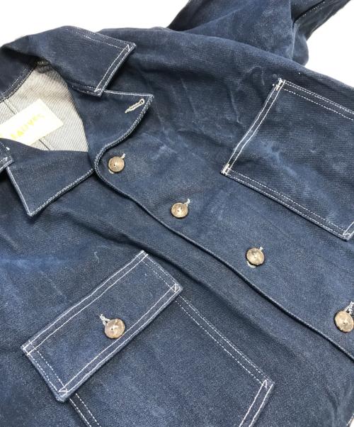 FAUVES（フォーブ）FAUVES (フォーブ) CARPENTER SHORT JACKET インディゴ サイズ:3の古着・服飾アイテム