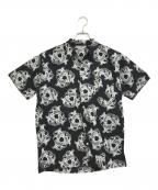 COOTIE PRODUCTIONSクーティープロダクツ）の古着「柄シャツ」｜ブラック