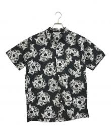 COOTIE PRODUCTIONS（クーティープロダクツ）の古着「柄シャツ」｜ブラック